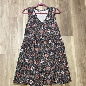 LOFT Floral Sleeveless Dress